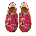 Cute Orchid Print Casual Shoes