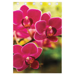 Cute Orchid Print Curtain