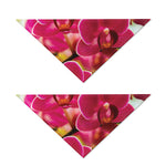 Cute Orchid Print Dog Bandana