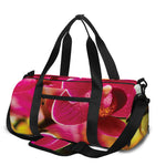 Cute Orchid Print Gym Bag
