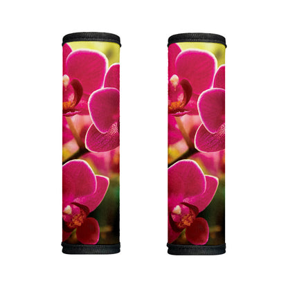 Cute Orchid Print Handle Covers