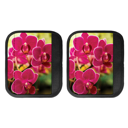 Cute Orchid Print Handle Covers