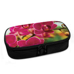 Cute Orchid Print Insulin Cooler Travel Case