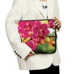 Cute Orchid Print Laptop Sleeve
