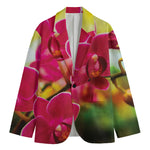 Cute Orchid Print Men's Blazer