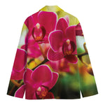 Cute Orchid Print Men's Blazer
