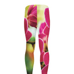 Cute Orchid Print Men's leggings