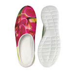 Cute Orchid Print Mesh Casual Shoes