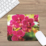 Cute Orchid Print Mouse Pad