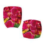 Cute Orchid Print Office Chair Cover