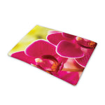 Cute Orchid Print Pet Cooling Mat Cover