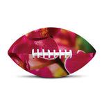 Cute Orchid Print Rugby Ball