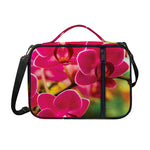 Cute Orchid Print Shoulder Strap Bible Bag
