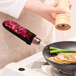 Cute Orchid Print Skillet Handle Cover