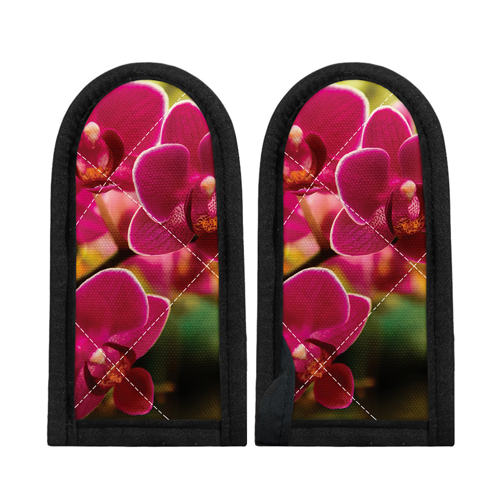 Cute Orchid Print Skillet Handle Cover