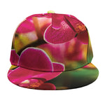 Cute Orchid Print Snapback Cap