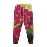 Cute Orchid Print Sweatpants