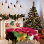 Cute Orchid Print Tablecloth