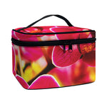 Cute Orchid Print Travel Makeup Bag