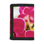 Cute Orchid Print Trifold Wallet