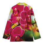 Cute Orchid Print Women's Blazer