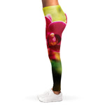 Cute Orchid Print Women's Leggings