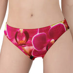 Cute Orchid Print Women's Panties