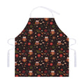 Cute Owl Print Adjustable Apron