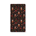 Cute Owl Print Baby Crib Sheet