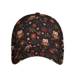 Cute Owl Print Baseball Cap