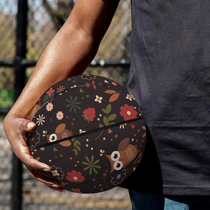 Cute Owl Print Basketball