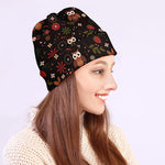 Cute Owl Print Beanie