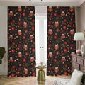 Cute Owl Print Dimout Pencil Pleat Curtains