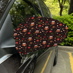 Cute Owl Print Car Side Mirror Covers