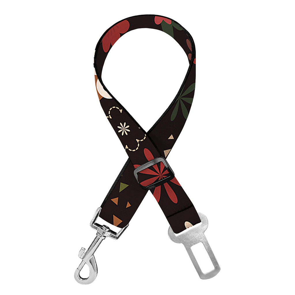 Cute Owl Print Dog Seat Belt