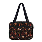Cute Owl Print Double Strap Bible Bag