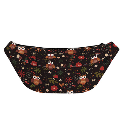 Cute Owl Print Fanny Pack