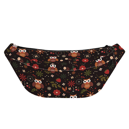 Cute Owl Print Fanny Pack