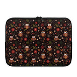 Cute Owl Print Laptop Sleeve