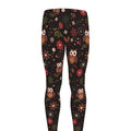 Cute Owl Print Men's Leggings