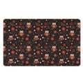 Cute Owl Print Polyester Doormat