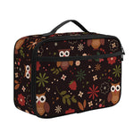 Cute Owl Print Portable Lunch Bag