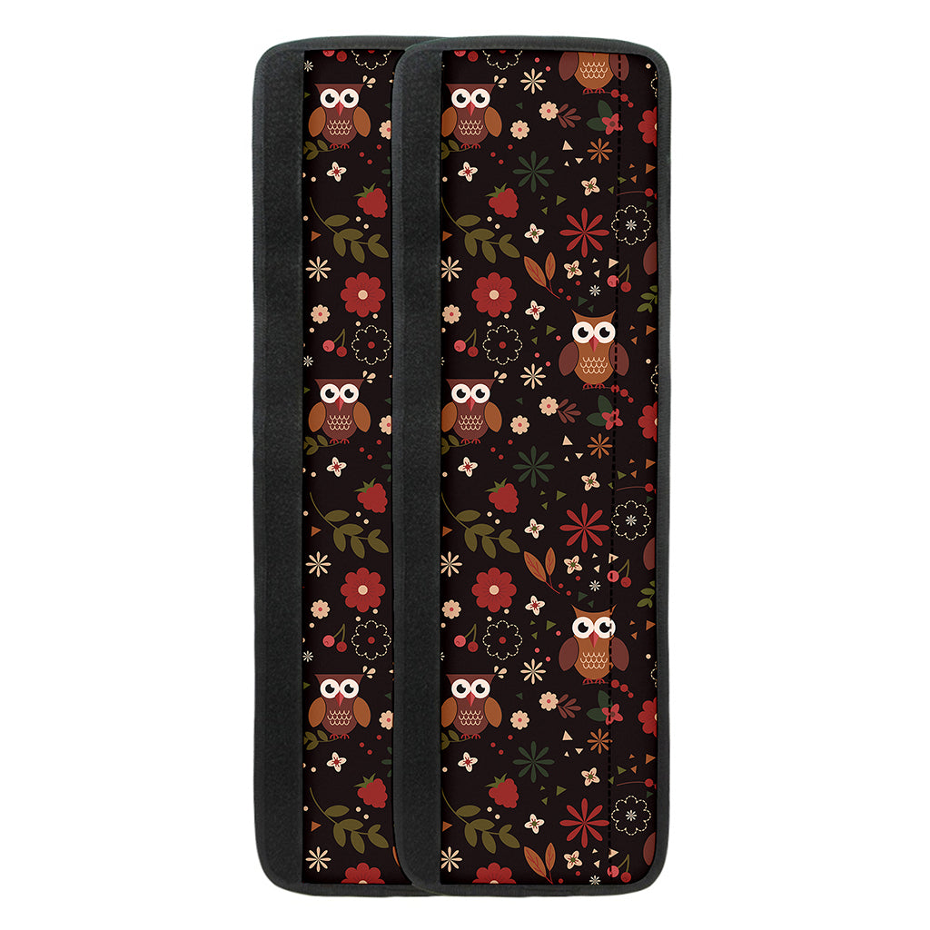Cute Owl Print Refrigerator Handle Covers