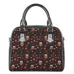Cute Owl Print Shoulder Handbag