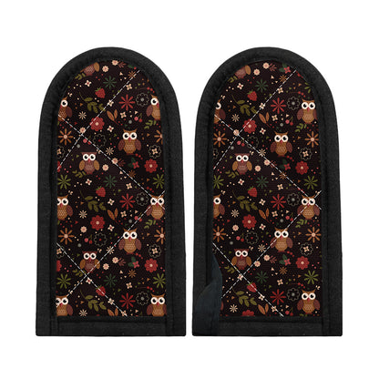 Cute Owl Print Skillet Handle Cover