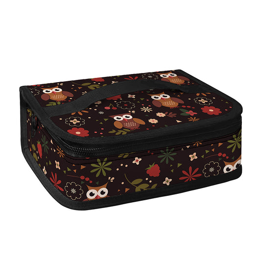 Cute Owl Print Small Lunch Bag