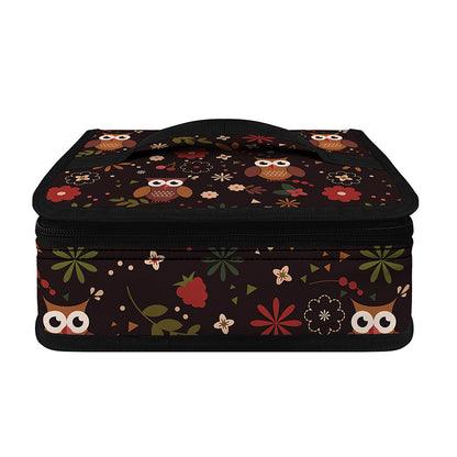 Cute Owl Print Small Lunch Bag