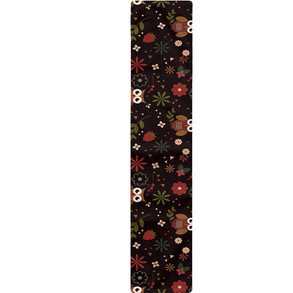 Cute Owl Print Table Runner