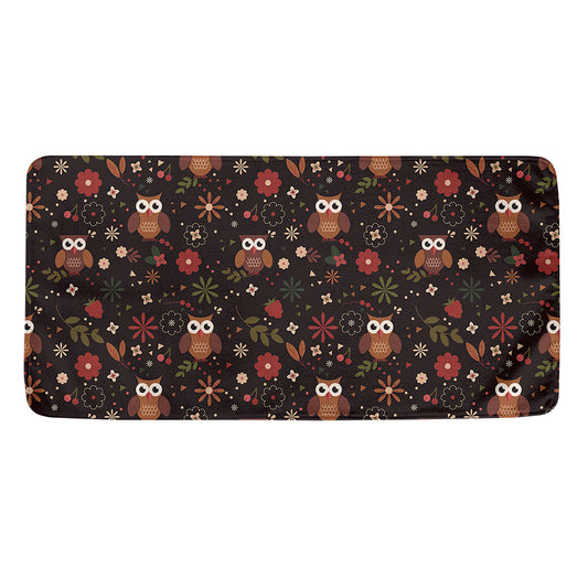 Cute Owl Print Towel