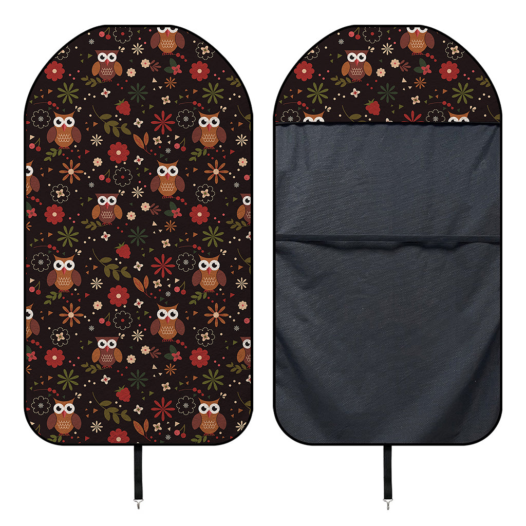 Cute Owl Print Waterproof Car Seat Cover